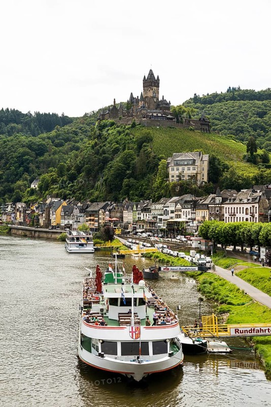 Reichsburg Castle, Cochem, Moselle, Rhineland-Palatinate, Germany, Europe