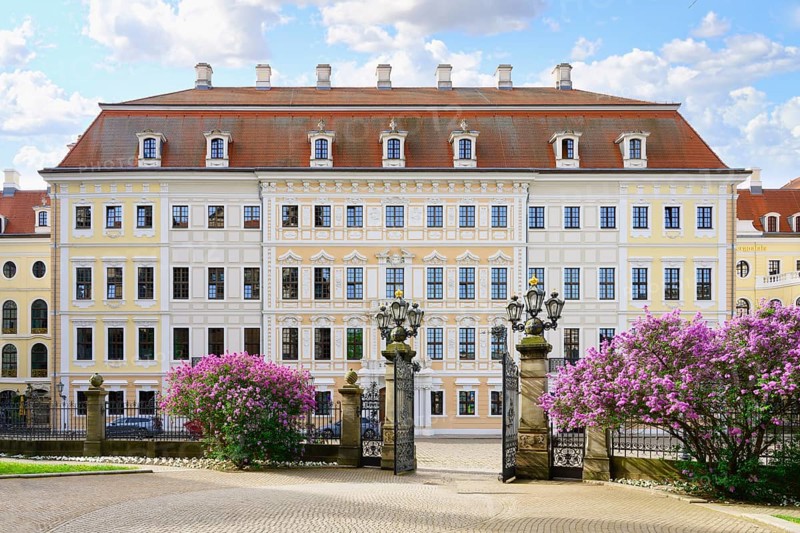 Taschenbergpalais, Dresden City Center, Saxony, Germany, Europe