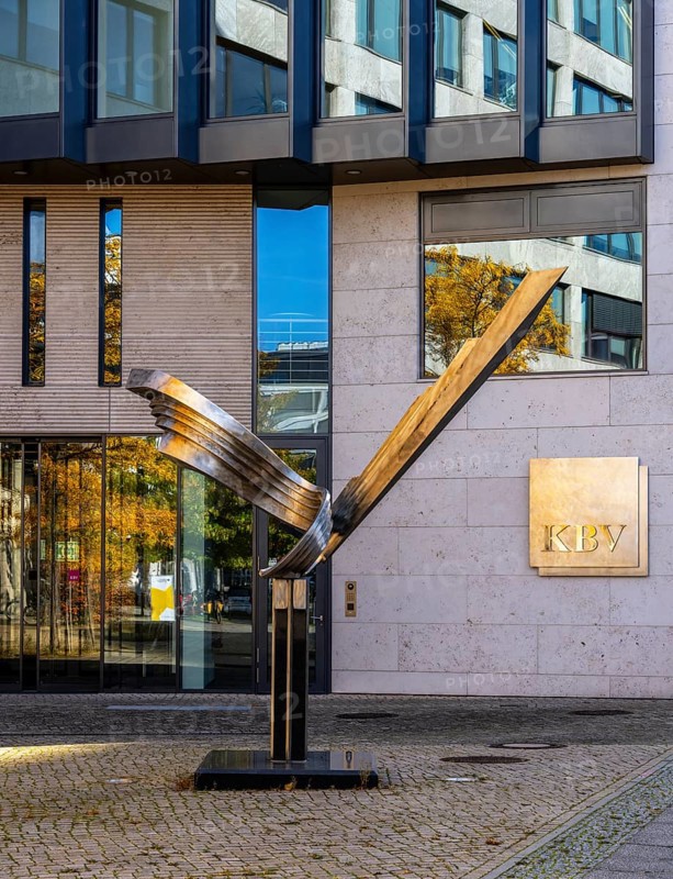 Headquarters of the National Association of Statutory Health Insurance Physicians at Herbert Lewin Platz, Berlin, Germany, Europe