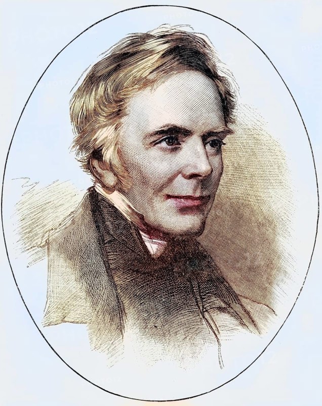 John Keble, 1792-1866, English priest and poet. After the painting by G. Richmond, Historic, digitally restored reproduction from a 19th century original, Record date not stated