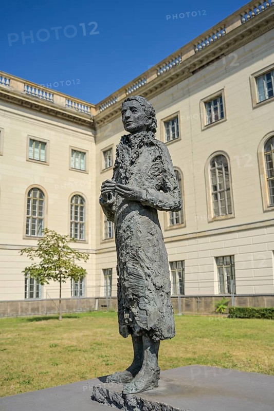 Lise Meitner Memorial, Humboldt University, Unter den Linden, Mitte, Berlin, Germany, Europe