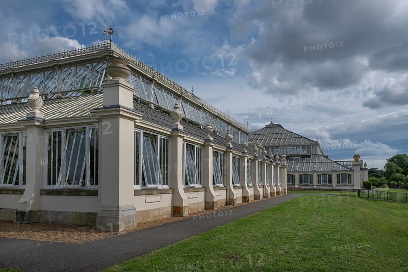 Temperate House, the largest Victorian greenhouse in the world, Royal Botanic Gardens (Kew Gardens), UNESCO World Heritage Site, Kew, Greater London, England, United Kingdom, Europe