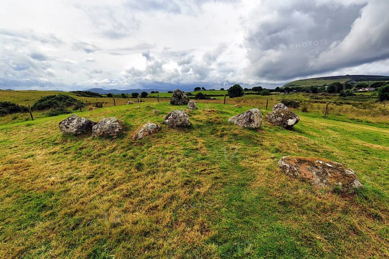 Carrowmore Megalithic Cemetery, prehistoric graves, stone age cemetery, historical sight, Carrowmore, County Sligo, Wild Atlantic Way, Ireland, Europe