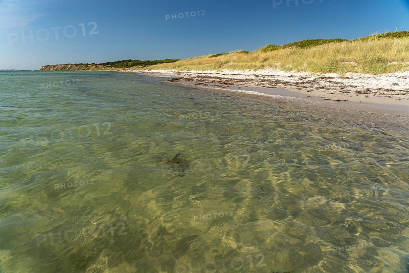 On the beach at Ristinge, Langeland Island, Denmark, Europe