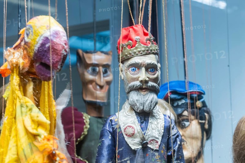 The puppet theatre collection of the Staatliche Kunstsammlungen Dresden (SKD), one of the largest of its kind in the world, will open its doors at its new location on 7 September: the power plant Mitte will not only house 12, 000 marionettes, hand puppets and other theatre figures on around 2, 600 square metres, but also entire stages and the extensive archive, a total of over 100, 000 objects, will find an appropriate place. In future, there will be two exhibitions that can be visited independently of each other: The permanent basic exhibition will present highlights from the collection such as marionettes developed at the Weimar Bauhaus and the Hohnsteiner Kasper, the ancestor of many modern German hand puppet puppets., Puppet theatre collection at the new location in power plant Mitte, Dresden, Saxony, Germany, Europe