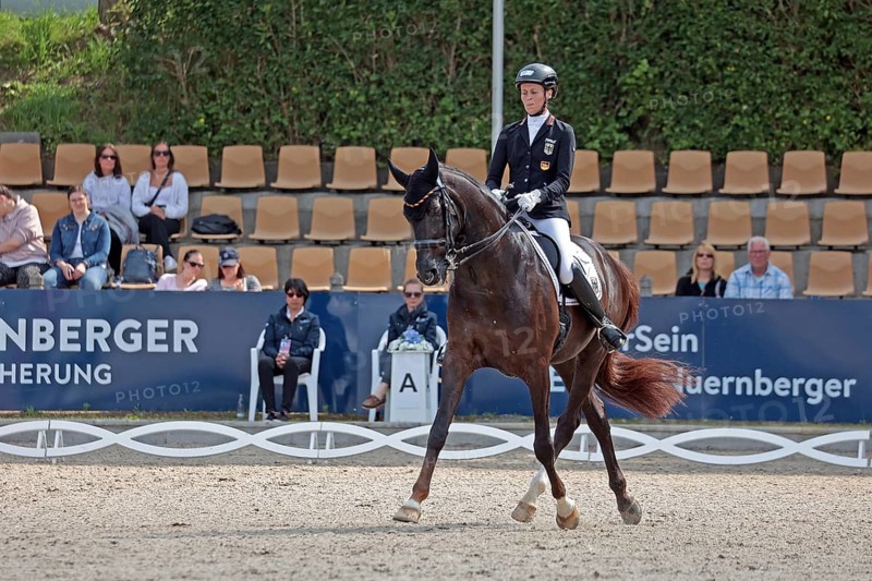Regina Mistelkamp on Highlander Delight, Para Dressage, German Championships