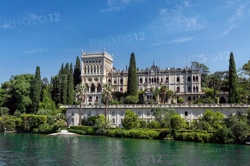 Villa Borghese-Cavazza, Isola del Garda, Garda Island, Lake Garda, Upper Italy, Italy, Europe