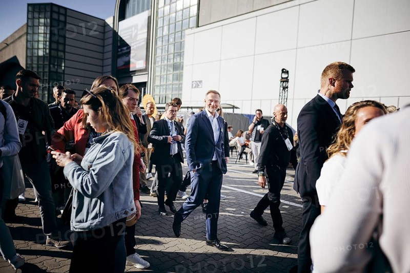 Christian Lindner (FDP), Federal Minister of Finance, photographed at the OMR Festival (Online Marketing Rockstars) in Hamburg, 08.05.2024. Photographed on behalf of the Federal Ministry of Finance (BMF)