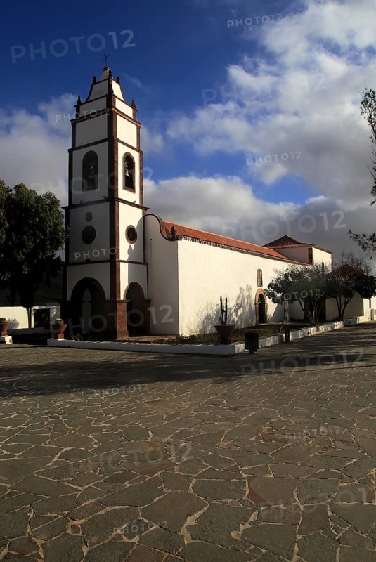 Historic church, Santo Domingo de Guzman, Tetir village, Fuerteventura, Canary Islands, Spain, Europe