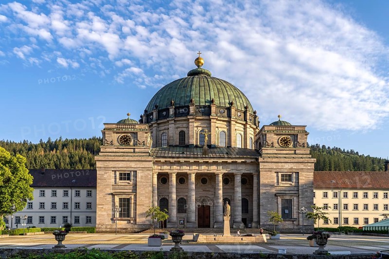 St. Blasius Cathedral in St. Blasien, Black Forest, Baden-Württemberg, Germany, Europe