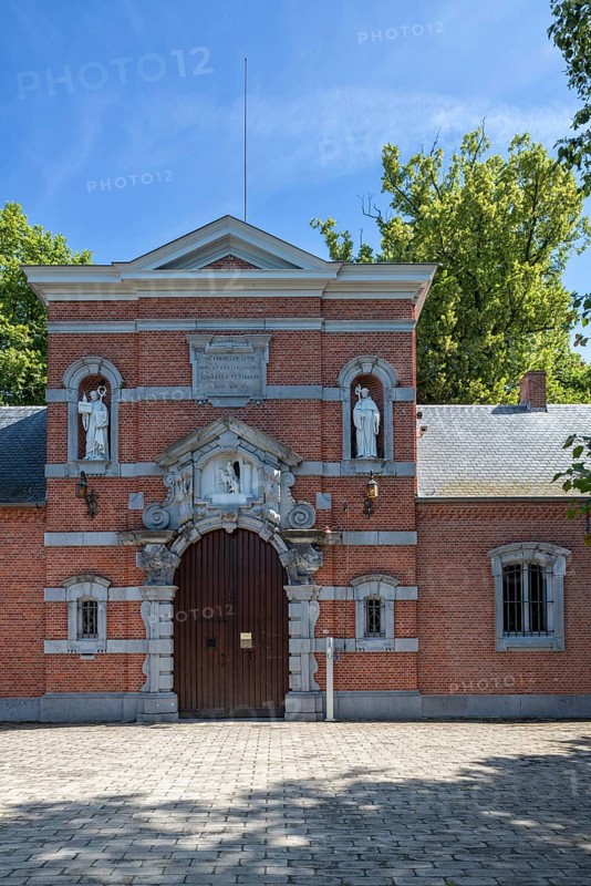 Trappist Abbey of Westmalle, Flemish monastery of Cistercians of Strict Observance and brewery in Westmalle, province of Antwerp, Flanders, Belgium, AI generated, Europe