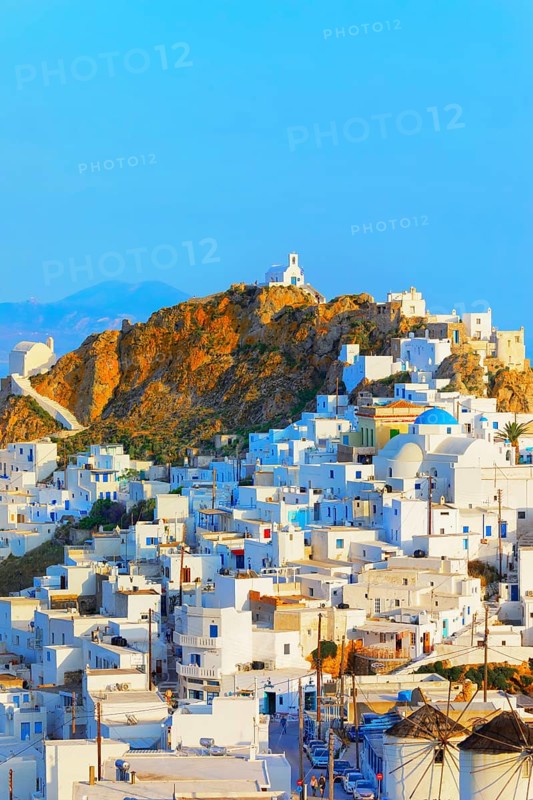 Chora village, Chora, Serifos Island, Cyclades Islands, Greece, Europe