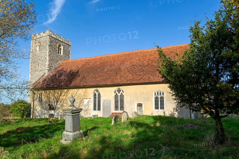 Village parish church of Saint Gregory, Hemingstone, Suffolk, England, UK