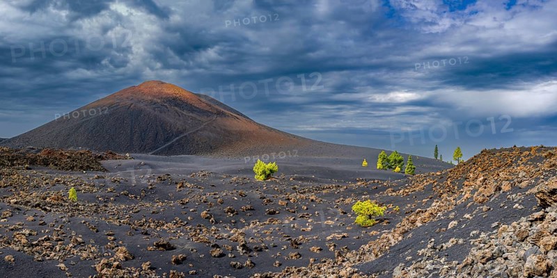 Chinyero volcano, Arena Negras zone, Teide National Park, Tenerife, Canary Islands, Spain, Europe