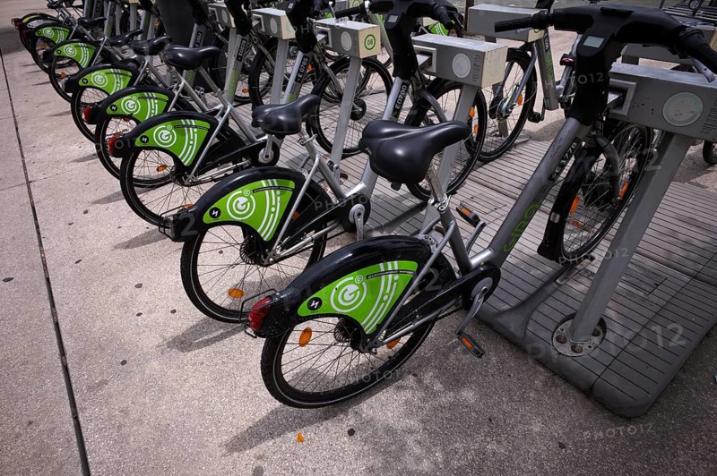 E-bikes, pedelecs, rental bikes, rental bike station, Feiro do Livro, Gira-Bicicletasdelisboa, Logo, Lisbon, Portugal, Europe