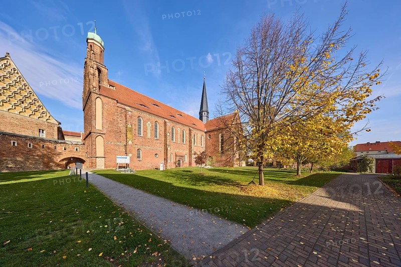 Marienstern Monastery, Mühlberg Elbe, Elbe-Elster district, Brandenburg, Germany, Europe