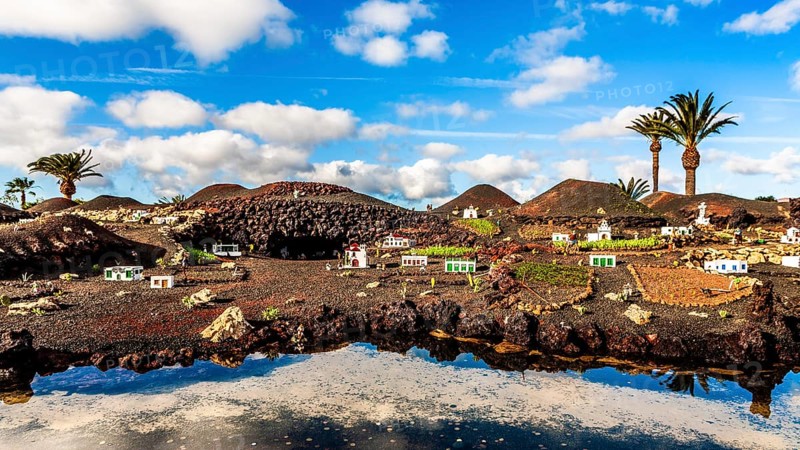 2016, Lanzarote, ESP, Spain, Canary Islands, Canary Islands, Atlantic Ocean, Lanzarote, biosphere reserve, volcano, volcanism, volcanic island, island, nativity scene scene, Christmas, recording date, Europe