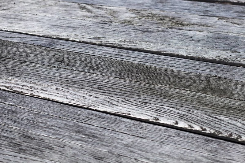 Old wooden gray-brown texture in the park