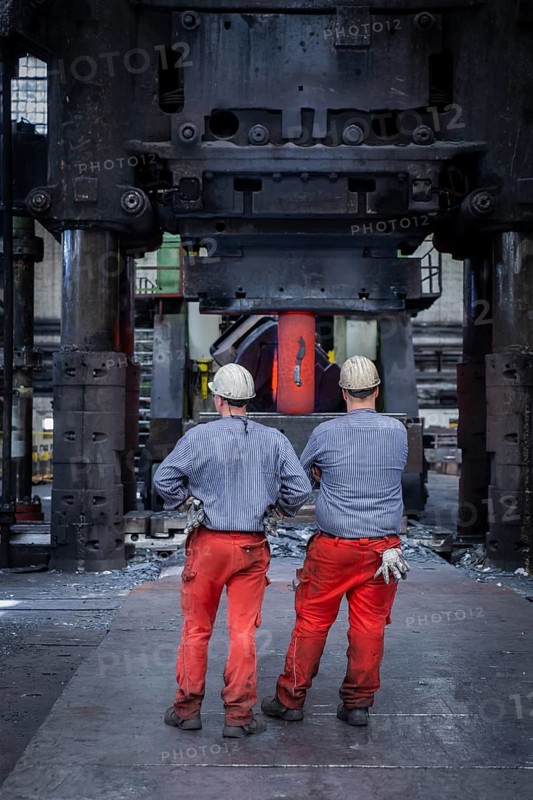 Schmiedewerke Gröditz GmbH is a forging plant founded in 1779 with an affiliated electric steelworks in Gröditz, Saxony. Schmiedewerke Gröditz GmbH manufactures open-die forgings and ring-rolled products, while the steel is supplied by its own electric steelworks. The company is part of the GMH Group. 60 MN forging press, Schmiedewerke Gröditz GmbH, Gröditz, Saxony, Germany, Europe