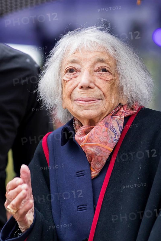 Margot Friedländer (Holocaust survivor) at the Federal President's Citizens' Festival in Bellevue Palace Gardens, Berlin, 13/09/2024