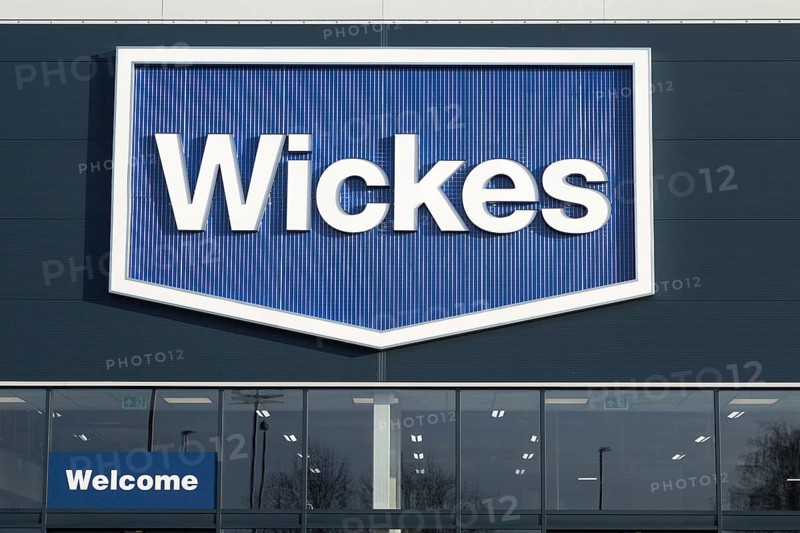 New Wickes store shop opened late 2017, Martlesham, near Ipswich, Suffolk, England, UK