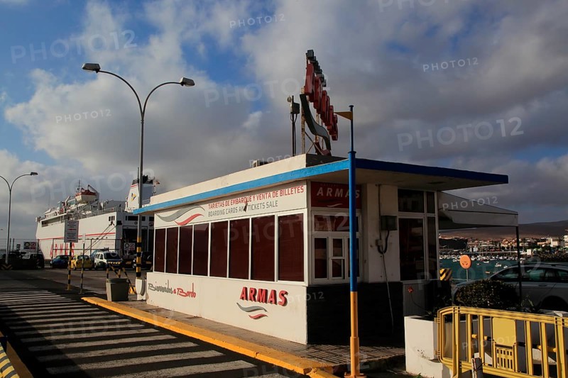 Armas ferry terminal, Puerto del Rosario, Fuerteventura, Canary Islands, Spain, Europe