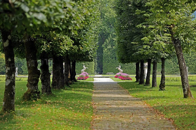 Hellbrunn Palace, pleasure palace, Salzburg, Austria, palace park, Europe