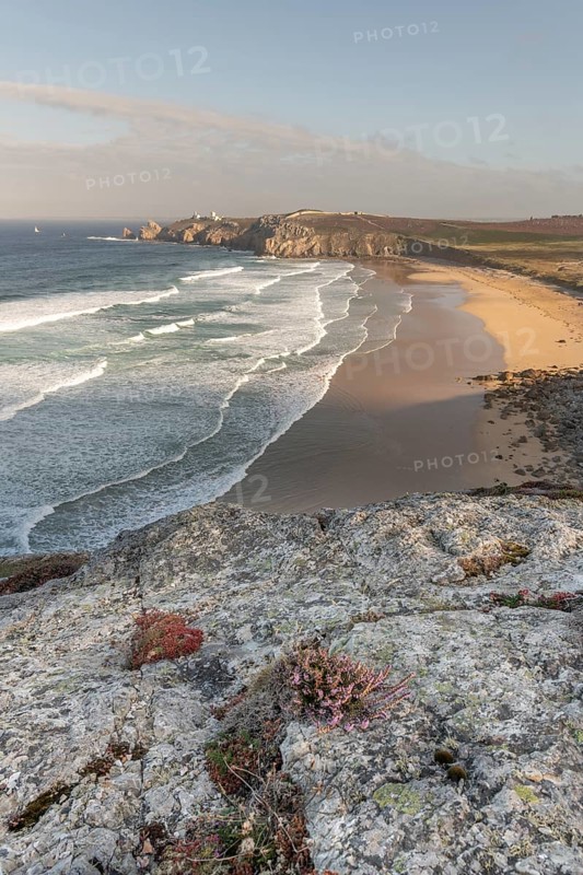 Pen Hat Beach on the Iroise Sea.Camaret, Crozon, Finistere, Brittany, France, Europe