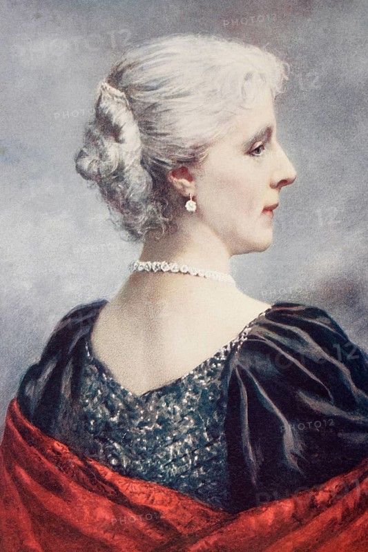 Archduchess Marie Henriette Anne of Austria, 1836 to 1902, Queen of King Leopold II of Belgium, digitally restored reproduction from a 19th century original, Record date not stated