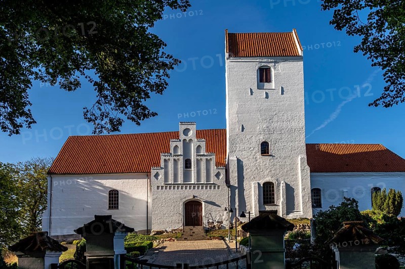 Humble Church, Langeland Island, Denmark, Europe