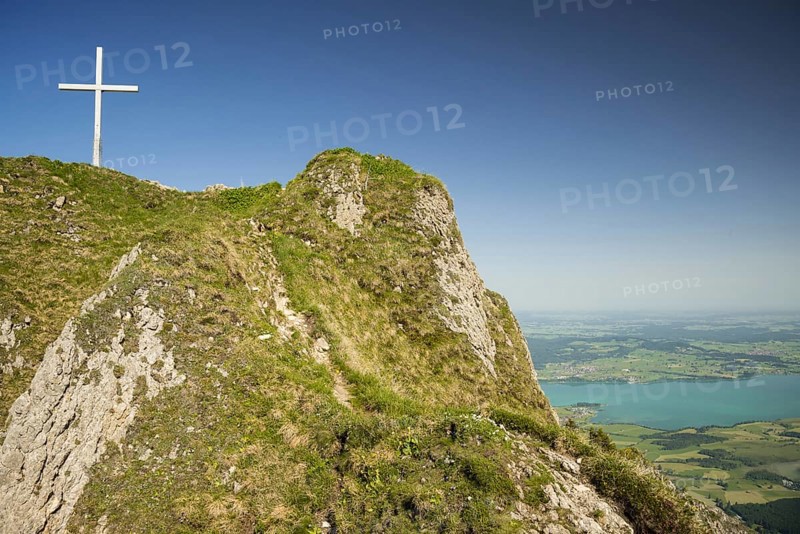 Branderschrofen, 1881m, Tegelberg massif, Ammergau Alps, Allgaeu, Bavaria, Germany, Europe