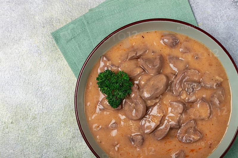 Meat stew, boneless, goulash, without side dish, homemade, no people