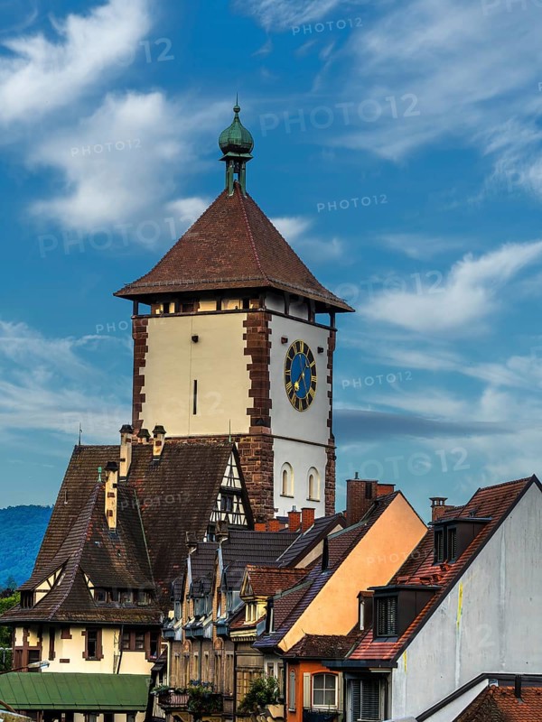 Schwabentor, City, Freiburg im Breisgau, Germany, Europe