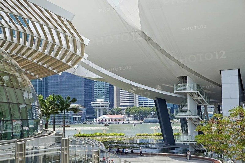 ArtScience Museum, one of the attractions at Marina Bay Sands, an integrated resort in Singapore