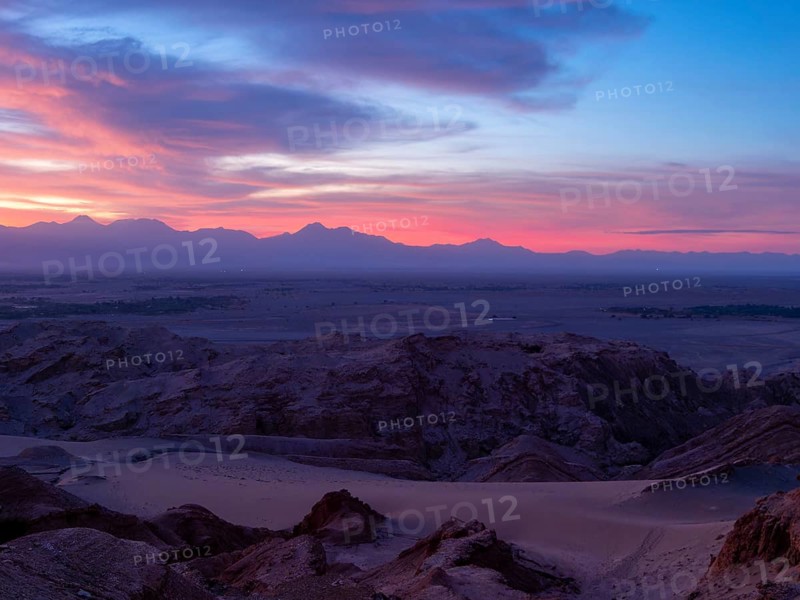 Atacama Desert, Moon Valley at night, Chile, South America