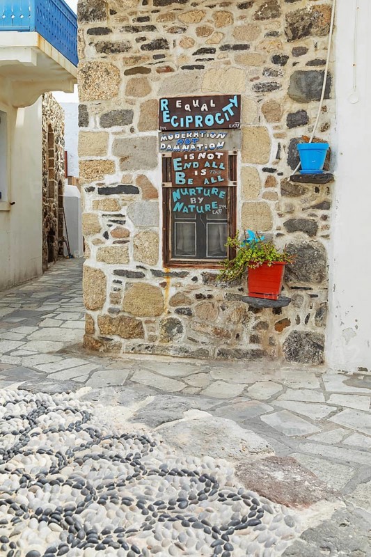 Old town, Mandraki, Nisyros Island, Dodecanese Islands, Greece, Europe