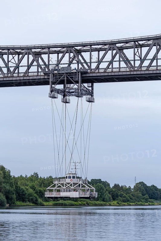 High bridge, transporter bridge, Kiel Canal, Rendsburg, Schleswig-Holstein, Germany, Europe
