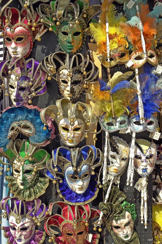 Venice, Masks, Venice, Italy, Europe