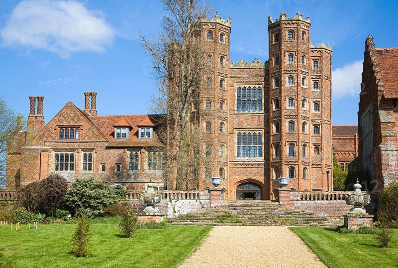 Layer Marney Tower the tallest Tudor gatehouse in England built 1520, Layer Marney, Essex, England, United Kingdom, Europe