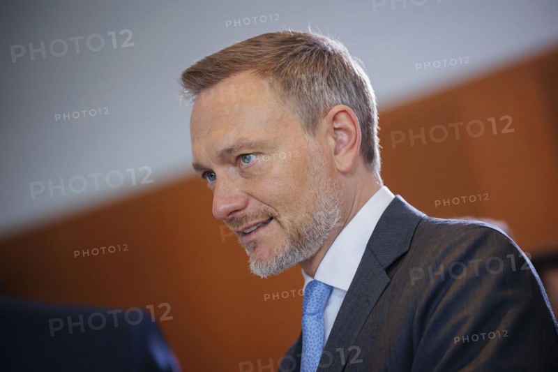 Christian Lindner (FDP), Federal Minister of Finance, pictured during a cabinet meeting in the Federal Chancellery. Berlin, 10.04.2024