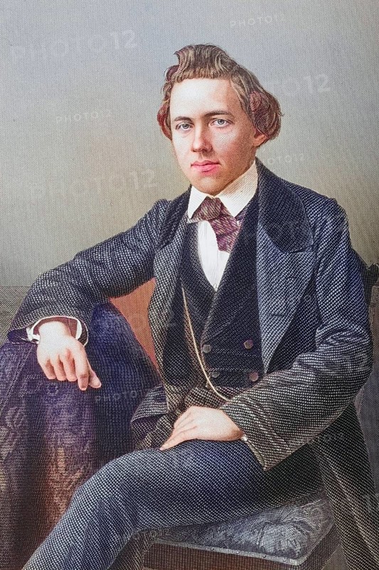Paul Charles Morphy, 1837-1884, American chess player, Historical, digitally restored reproduction from a 19th century original, Record date not stated