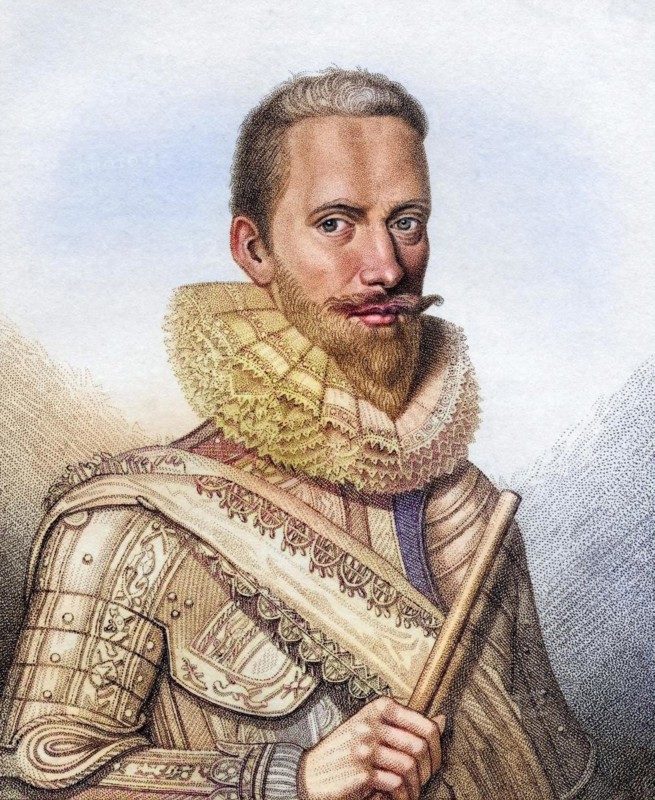 Edward Cecil 1st Viscount Wimbledon 1572, 1638 English military and naval commander, Edward Cecil 1st Viscount Wimbledon 1572, 1638 English military and naval commander From the book A catalogue of Royal and Noble Authors Volume II published 1806, Historic, digitally restored reproduction from a 19th century original, Record date not stated