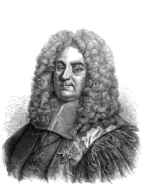 Henri Francois d'Aguesseau, 27 November 1668, 9 February 1751, Chancellor of France from 1717 to 1750, Historical, digital reproduction of an original from the 19th century