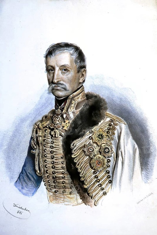 Archduke Ferdinand Karl Joseph of Austria-Este (born 25 April 1781 in Milan, died 5 November 1850 at Ebenzweier Castle in Altmünster am Lake Traun) was an Austrian field marshal and Governor General of Galicia and Transylvania, Historical, digitally restored reproduction from a 19th century original, Record date not stated