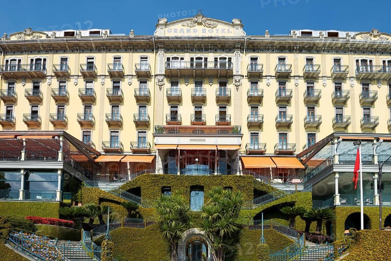 Grand Hotel, Tremezzo, Province of Como, Lake Como, Lago di Como, Lombardy, Italy, Europe