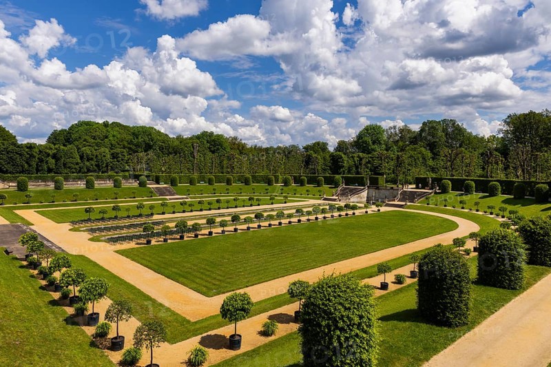 The Grosssedlitz Baroque Garden with the Friedrich Palace is located on a hill on the left bank of the Elbe to the south-east of Dresden in Grosssedlitz, which belongs to the town of Heidenau in the Free State of Saxony, Grosssedlitz Baroque Garden, Heidenau, Saxony, Germany, Europe