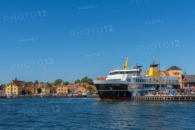 Maritime Svendborg, harbour, ferry terminal, Ærø ferry, marina, Great Belt, Baltic Sea, Fyn, Fyn Island, Denmark, Europe