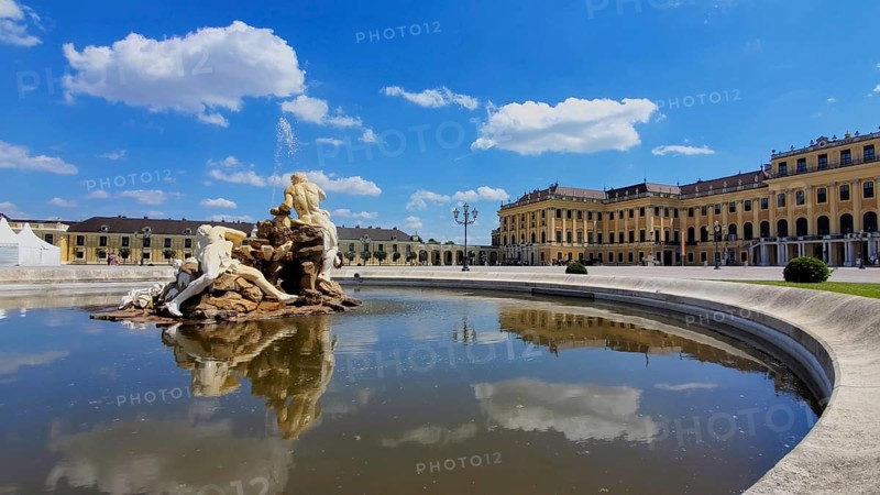 Austria, Schonbrunn Palace in Vienna, an important architectural and historic monument, Europe