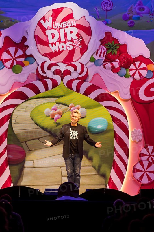 Sascha Grammel live on Wünsch dir was Tour at the Tempodrom in Berlin on 12 October 2024
