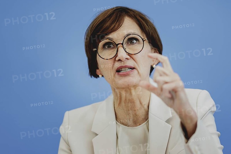 Bettina Stark-Watzinger (FDP), Federal Minister of Education and Research, at a press conference on the publication of the 'Education in Germany 2024' report in Berlin, 17 June 2024